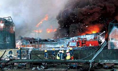 石油庫火災(zāi) 石油庫火災(zāi)