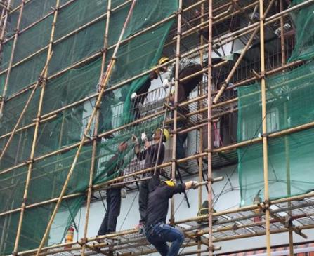 建筑雙排外架施工的安全防護方法淺述